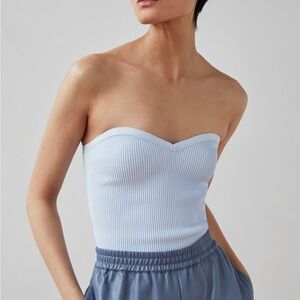 Aritzia ribbed knit tube top